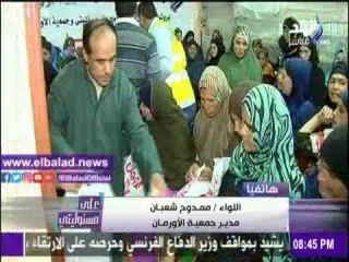 صدى البلد |الأورمان :توزيع طن لحوم اسبوعيا لحساب برنامج "علي مسئوليتى"