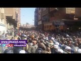 صدى البلد | الآلاف بسوهاج يشيعون جثمان المجند محمد شهيد التفجير الإرهابي بجبل الحلال بشمال سيناء