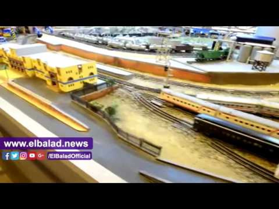 صدى البلد |  السكة الحديد يعرض تاريخ النقل من الدابة إلي القطار