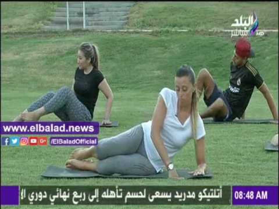 صدى البلد |تمارينات رياضية للحصول على جسم رشيق على "صباح البلد"