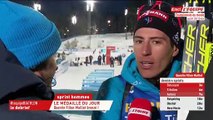 Fillon Maillet remporte le bronze sur le sprint - Biathlon - Mondiaux