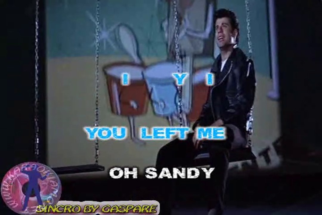 John Travolta - Sandy (karaoke)