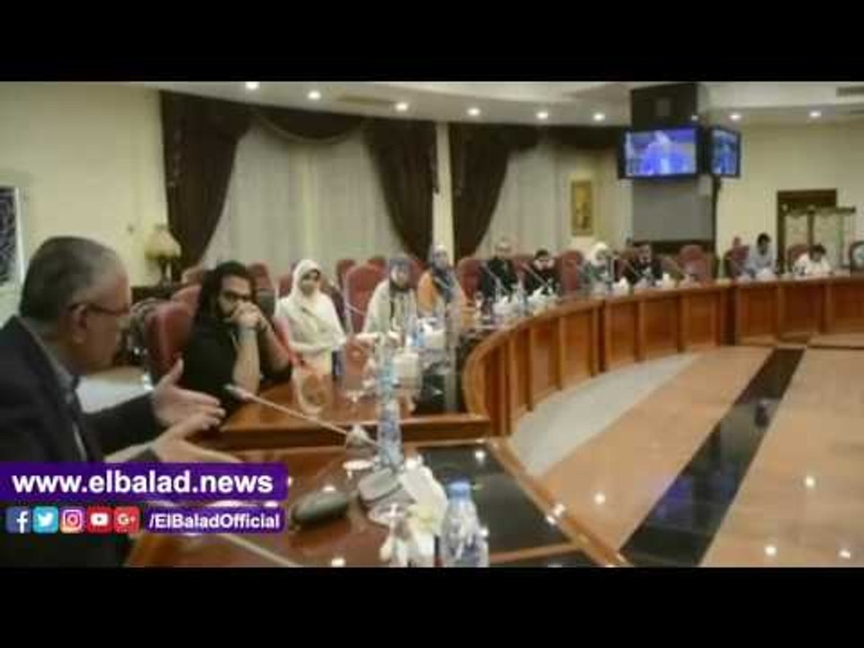 صدى البلد | طلاب الدراسات العليا بالجامعة الأمريكية يبحثون رؤية محافظة المنيا في التنمية الاقتصادية