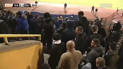 FK Sloboda - FK Zeljeznicar - Navijaci