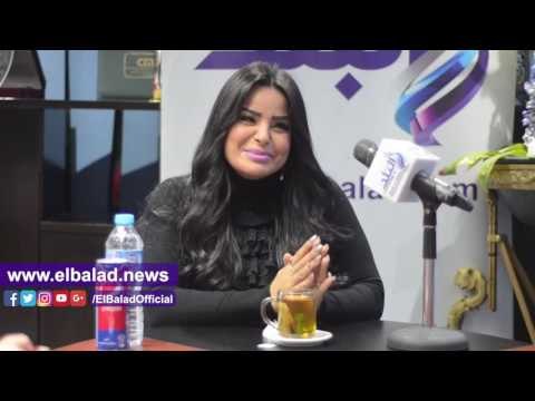 صدى البلد | هدى في ندوة صدى البلد : أعشق الأغنية المبهجة