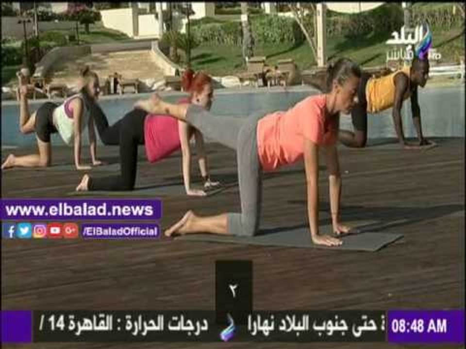 صدى البلد |تدريبات رياضية لمنطقة الأرداف على «صباح البلد»