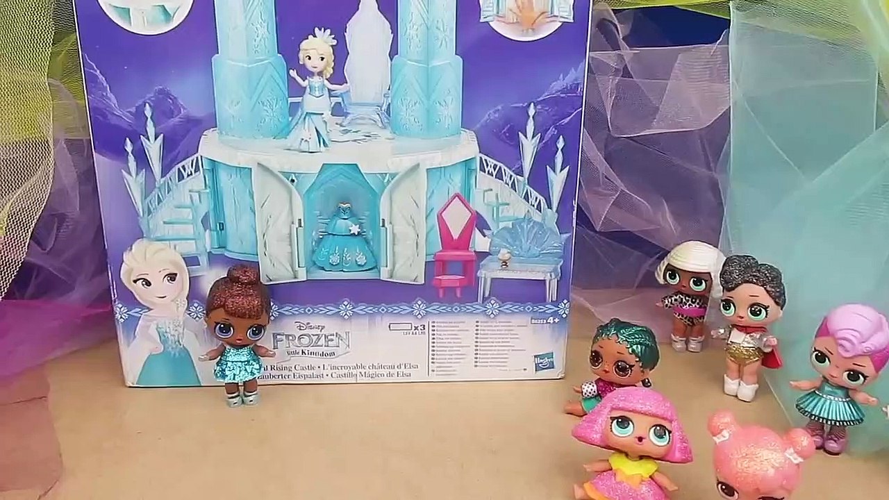 KARLAR ÜLKESİ FROZEN ELSA SİHİRLİ KENDİ AÇILAN BUZDAN ŞATOSU LOL BEBEKLERE FOR KIDS  Bidünya Oyuncak