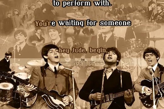Beatles - Hey Jude (karaoke)