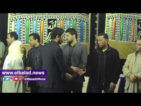 صدى البلد | إسلام الشاطر وشيتوس يصلان عزاء والد أبو تريكة
