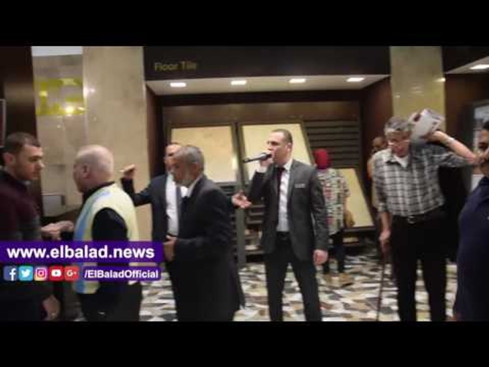 صدى البلد |  جناح سيراميكا كليوباترا بمعرض القاهرة يجذب المنئات وعروض وهدايا فورية للزوار