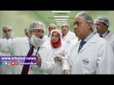 صدى البلد | وزير الصحة يتفقد مصنع لاكتو مصر