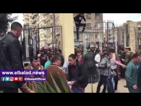 صدى البلد | فوضى وتكدس وإغماءات في ملتقى التوظيف بكفر الشيخ