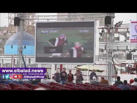 صدى البلد | الزمالك يعرض فيديوهات لأخطاء التحكيم فى جمعية الانسحاب من الدورى