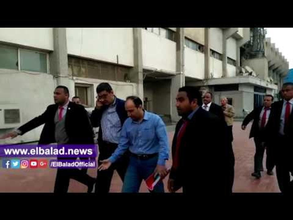 صدى البلد | محمود طاهر يغادر أجتماع الجمعية العمومية للأهلي