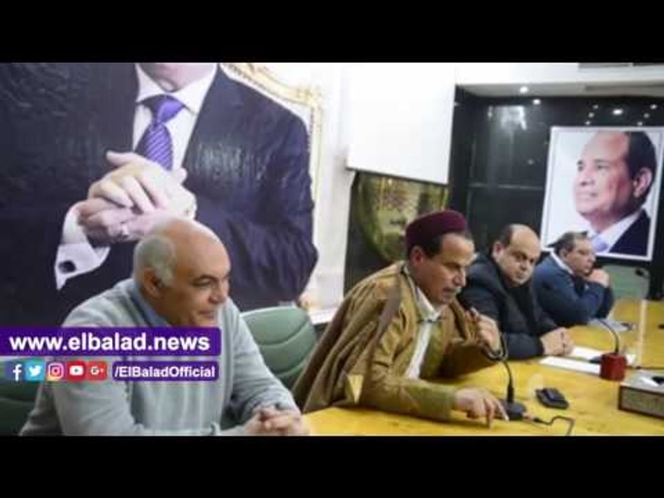 صدى البلد |  نائب برلمانى مطروح تعيش ازهى عصورها ومحافظ مطروح واد الفتنة بين قبيلة القطعان