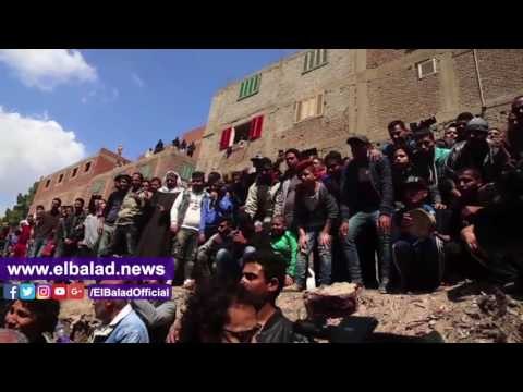 صدى البلد | رسالة وزير الآثار لأهالي المطرية عقب انتشال التمثال