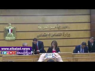 صدى البلد |والى توقع اتفاقية الـ1000 يوم بين 3 وزارات وبرنامج التغذية العالمي