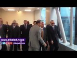 صدى البلد |محافظ القاهرة يفتتح أول كوبري مشاه بسلالم متحركة