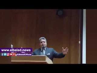 صدى البلد |  نقيب الصحفيين خلال تكريمه بالقليوبية : الصحافة تواجه تحديات كثيرة