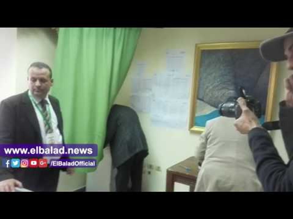 صدى البلد | مكرم محمد أحمد يدلي بصوته في انتخابات الصحفيين