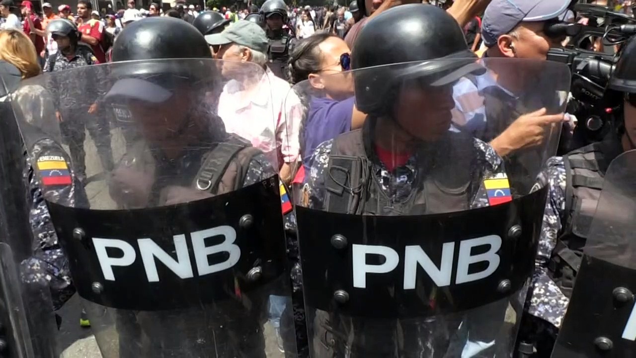 Dia de protestos na Venezuela