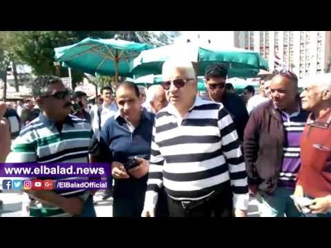 صدى البلد | مرتضى منصور يتفقد الجمعية العمومية ويستمع لشكاوى الاعضاء