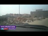 صدى البلد | القمامة تغلق أحد شوارع مصر الجديدة وسط تجاهل المسئولين
