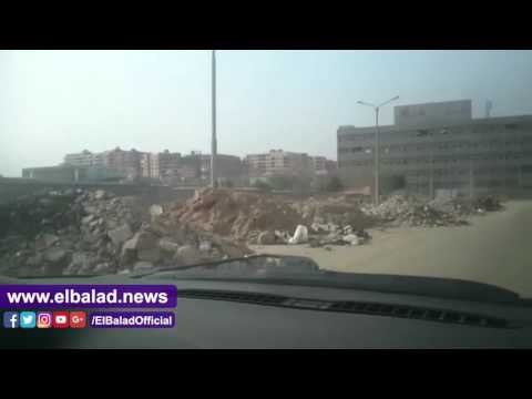 صدى البلد | القمامة تغلق أحد شوارع مصر الجديدة وسط تجاهل المسئولين
