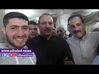 صدى البلد | منزل الحاجة سبيلة هتافات أبنائها وأفراد عائلتها: "تحيا مصر ويحيا السيسي