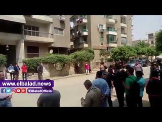 صدى البلد | الأمن يغلق شارع الجزائر عقب انفجار جسم غريب بالمعادي