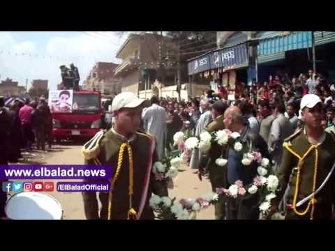 صدى البلد | محافظ الغربية يشارك تشييع جثمان شادي العاصي شهيد كمين سوهاج