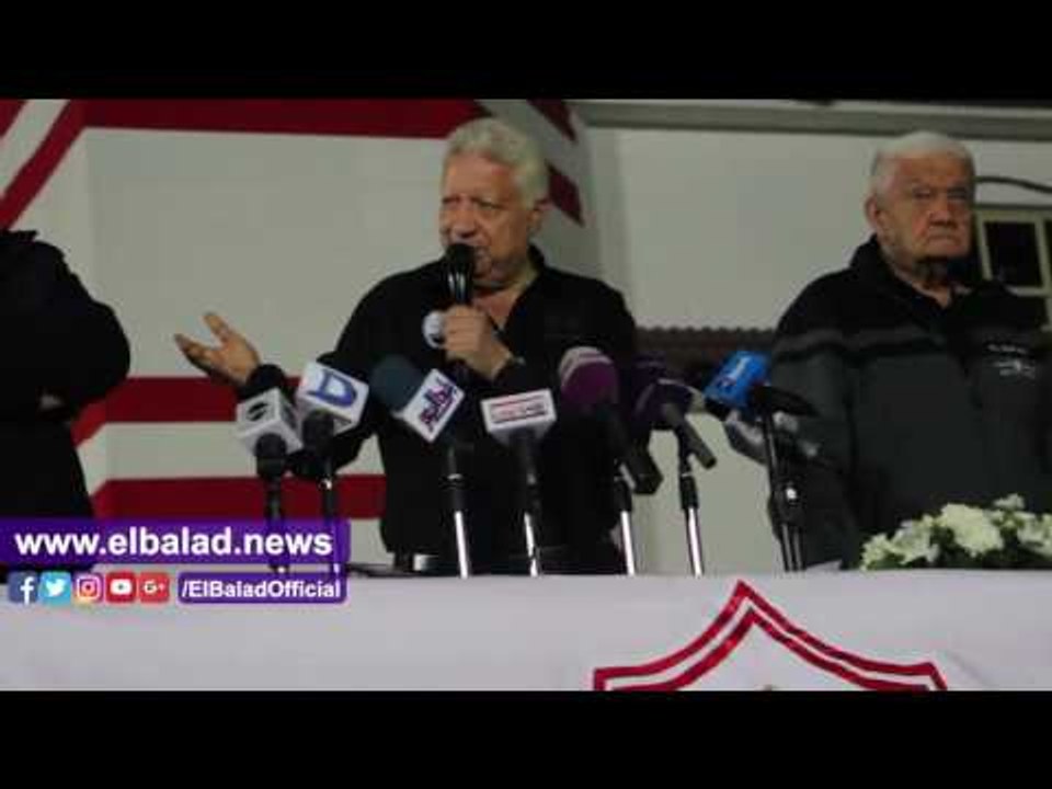 صدى البلد | مرتضى منصور: أسدد ديون ممدوح عباس بالاضافة إلى تطوير النادي