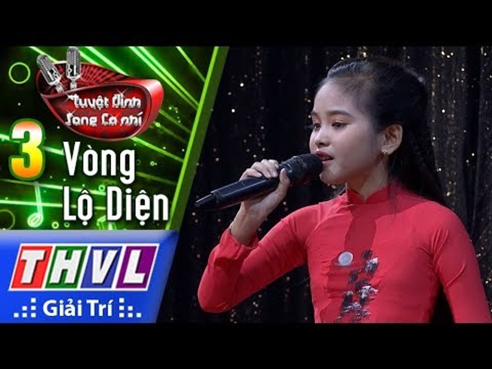 THVL | Tuyệt đỉnh song ca nhí Mùa 2 – Tập 3[6]: Mưa Trên Quê Hương - Nguyễn Thị Yến Nhi