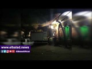 صدى البلد |  قوات الحماية المدنية تبحث عن فتاة تحت أنقاض عقار بولاق أبو العلا المنهار