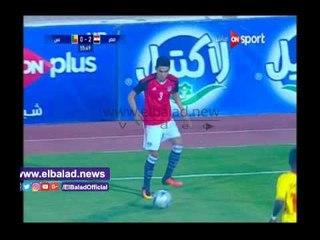 صدى البلد | محمود متولي يعزز نتيجة منتخب المحليين بهدف ثان في شباك بنين