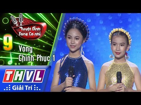 THVL | Tuyệt đỉnh song ca nhí Mùa 2 – Tập 9[6]: Lý Cây Đa, Trống Cơm - Hải An, Duyên Khuê