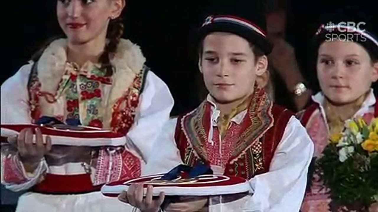 2019 World Junior Figure Skating Championships Ice Dance Medal Ceremony