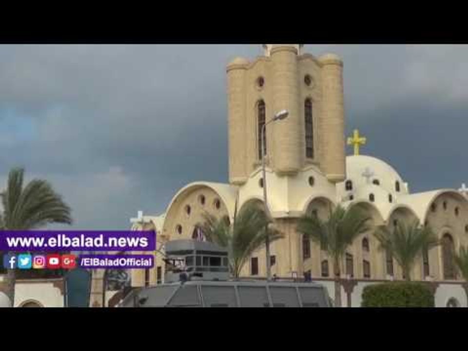 صدى البلد | تكثيف التواجد الامنى في محيط كنائس دمياط