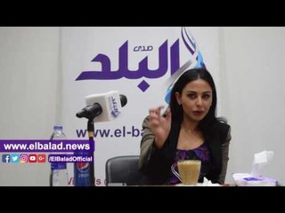 صدى البلد |  حمدان تكشف حقيقة علاقة مسلسلها الجديد بـ"سوزان تميم"