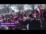 صدى البلد | أبوالعينين يشارك في وقفة الجالية المصرية أمام البيت الابيض لاستقبال الرئيس السيسى