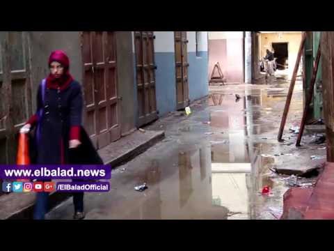 صدى البلد |أمطار غزيرة تضرب دمياط