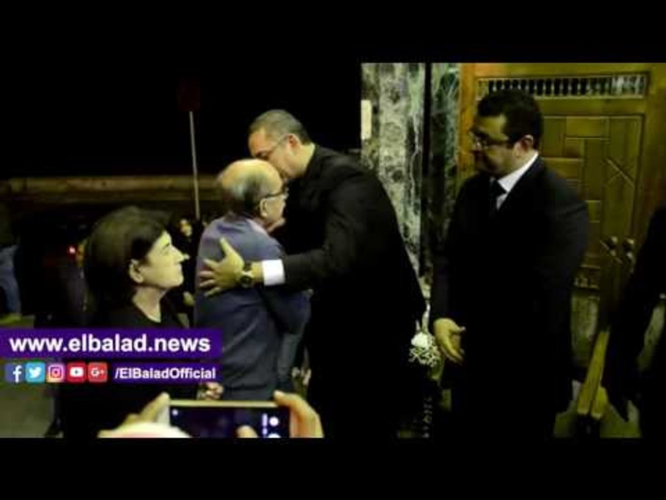 صدى البلد | المخرجون والمثقفون والسينمائيون في عزاء الناقد الكبير سمير فريد