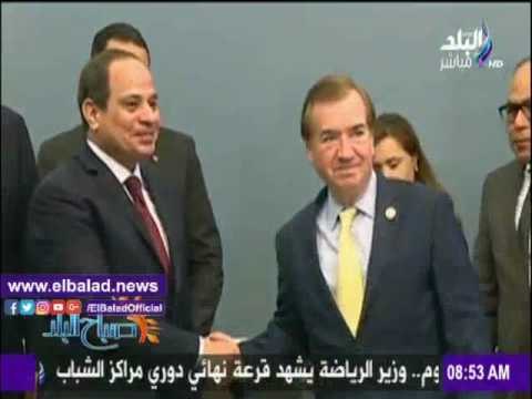 صدى البلد |نشاط الرئيس السيسي في أمريكا يتصدر نشرة صباح البلد