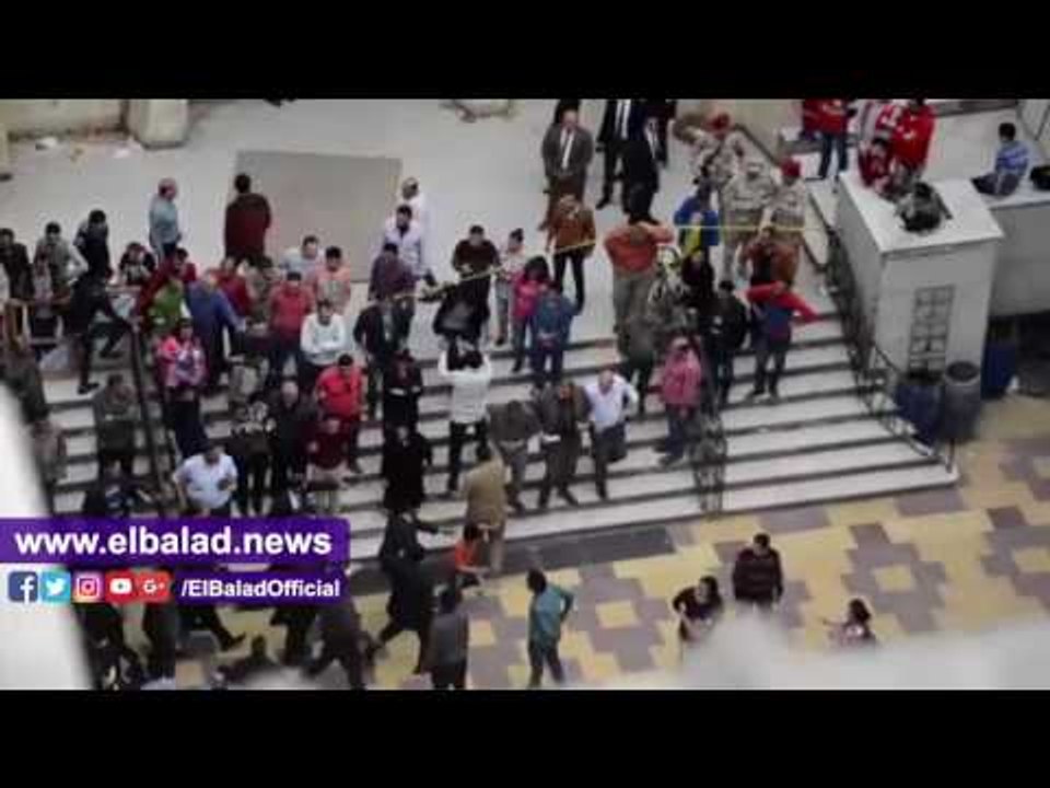 صدى البلد | مساعد وزير الداخلية للحماية المدنية يصل موقع تفجير كنيسة طنطا