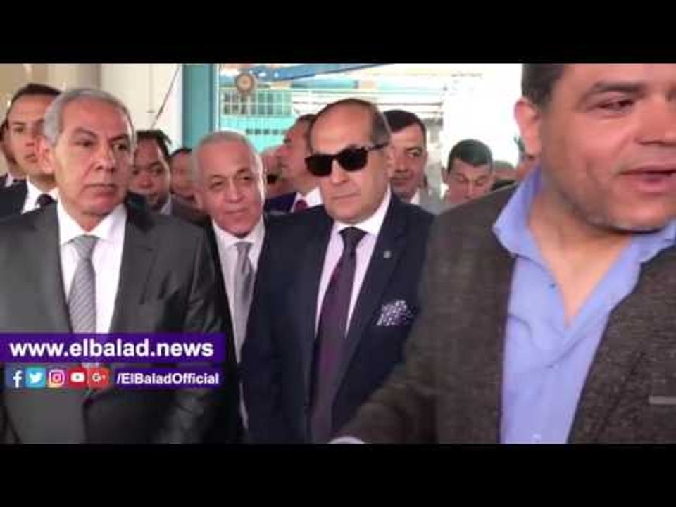 صدى البلد | "قابيل " يتفقد موقع إنشاء مجمع لصناعة الأثاث بغرب طهطا