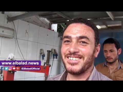 صدى البلد | أحمد لحَام كاوتش السيارات بالفيوم : أعول أسرتى بدلا من الجلوس على الفيس بوك