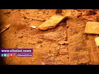 صدى البلد | آثار الحادث الإرهابي بالكنيسة المرقسية في الإسكندرية