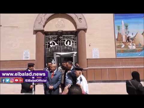 صدى البلد | مدير أمن مطروح يتفقد الخدمات الأمنية بالمدخل الرئيسي لمطروح