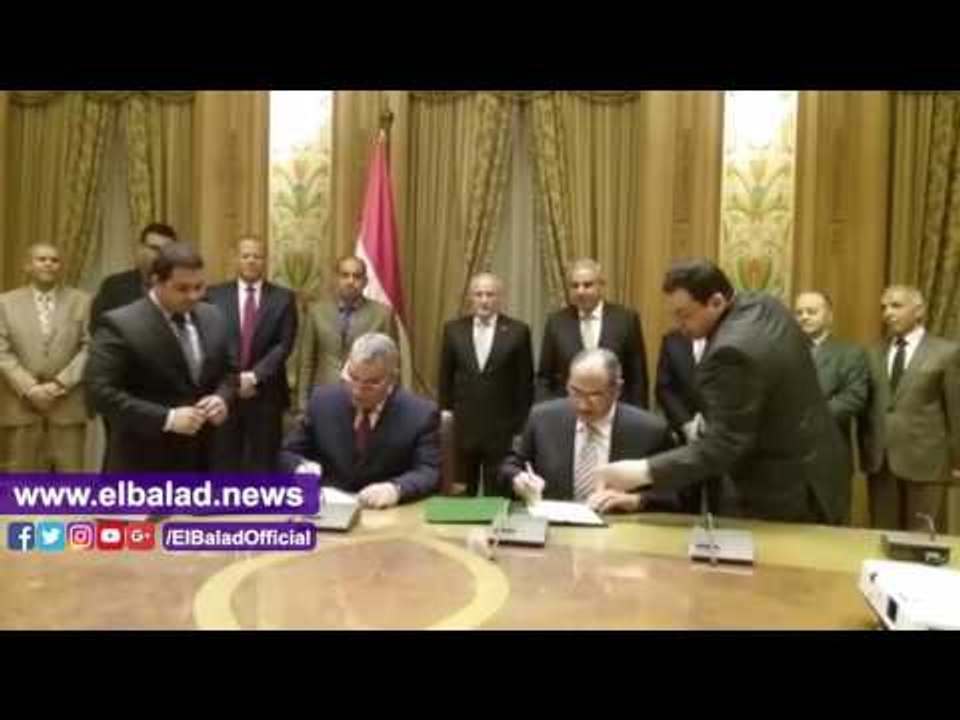 صدى البلد |بروتوكول تعاون بين الإنتاج الحربي والتجارة لتطوير المدابغ في الروبيكي