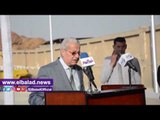 صدى البلد | رئيس المقاولون العرب يفتتح «سمبوزيوم» النحت الدولي 2017